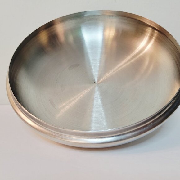 Small Circulon Pot Lid Saucepan Stainless Steel Replacement Black Knob Handle - Picture 3 of 3